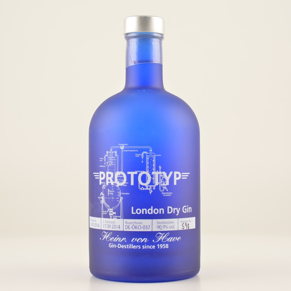 Heinrich von Have Prototyp London Dry Gin 47,5% 0,5l