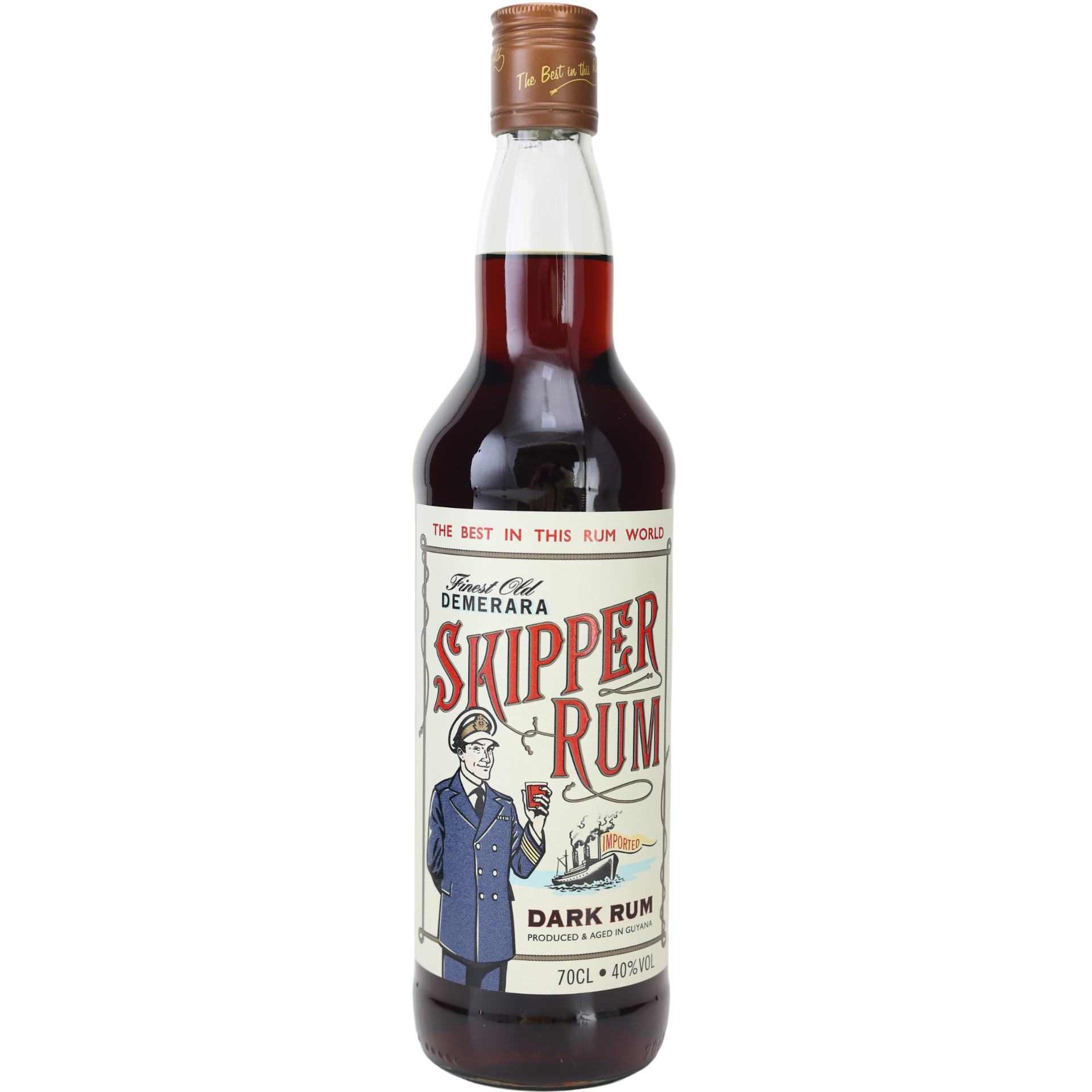 Skipper Demerara Rum 40% 0,7l