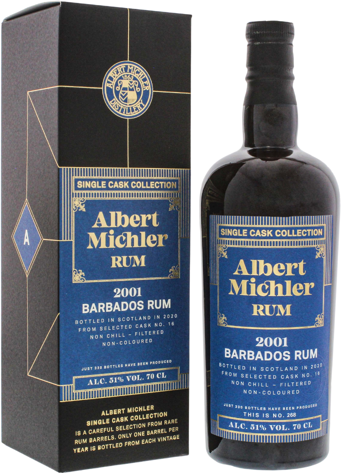 Michler´s Barbados 2001/2020 Single Cask Collection Rum 51% 0,7l
