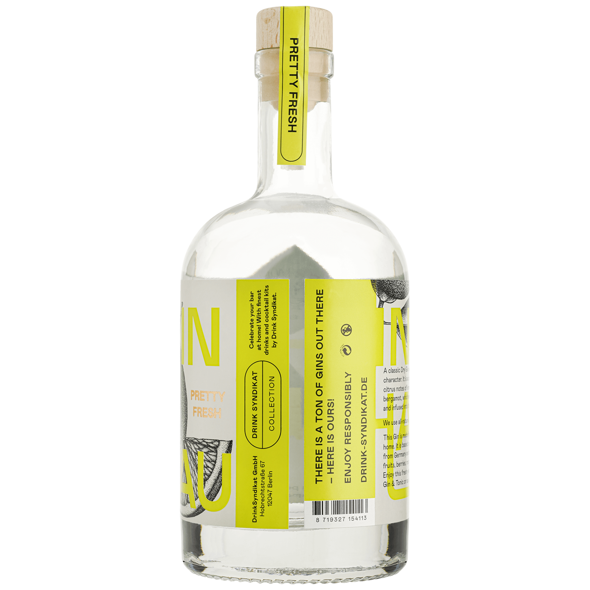Hausgin Dry Gin 43,8% 0,5l