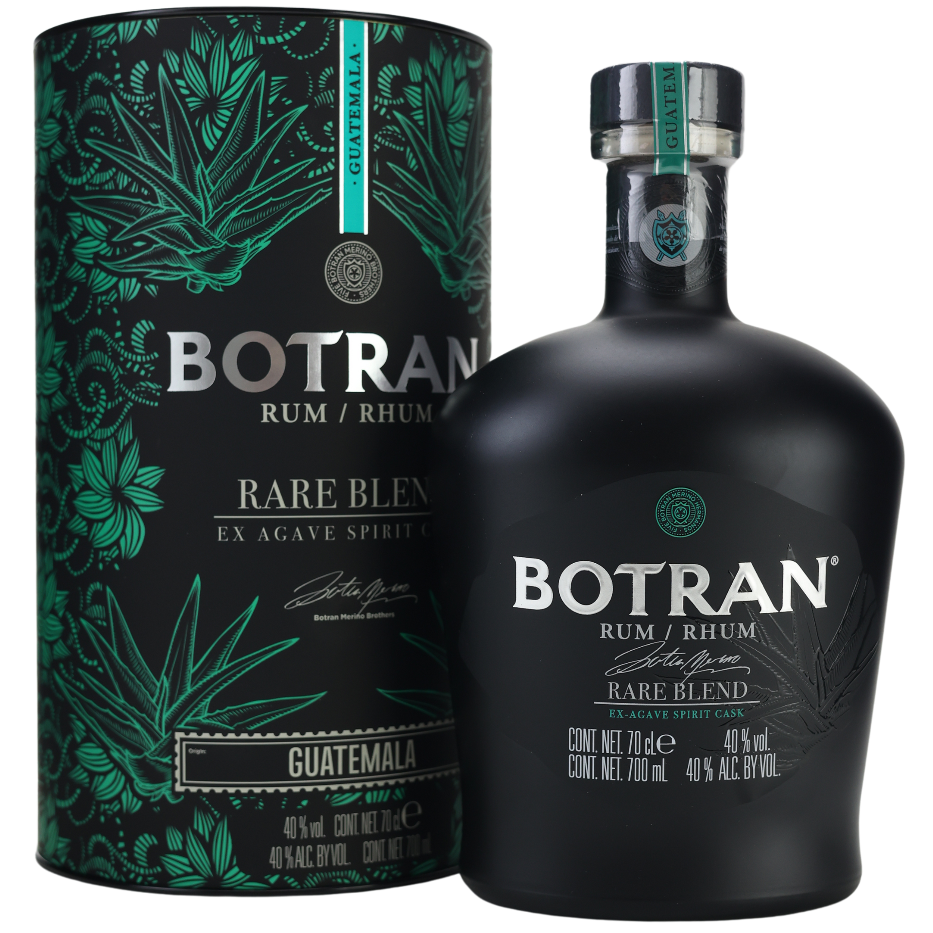 Botran Rare Blend Rum Ex Agave Spirit Cask 40% 0,7l