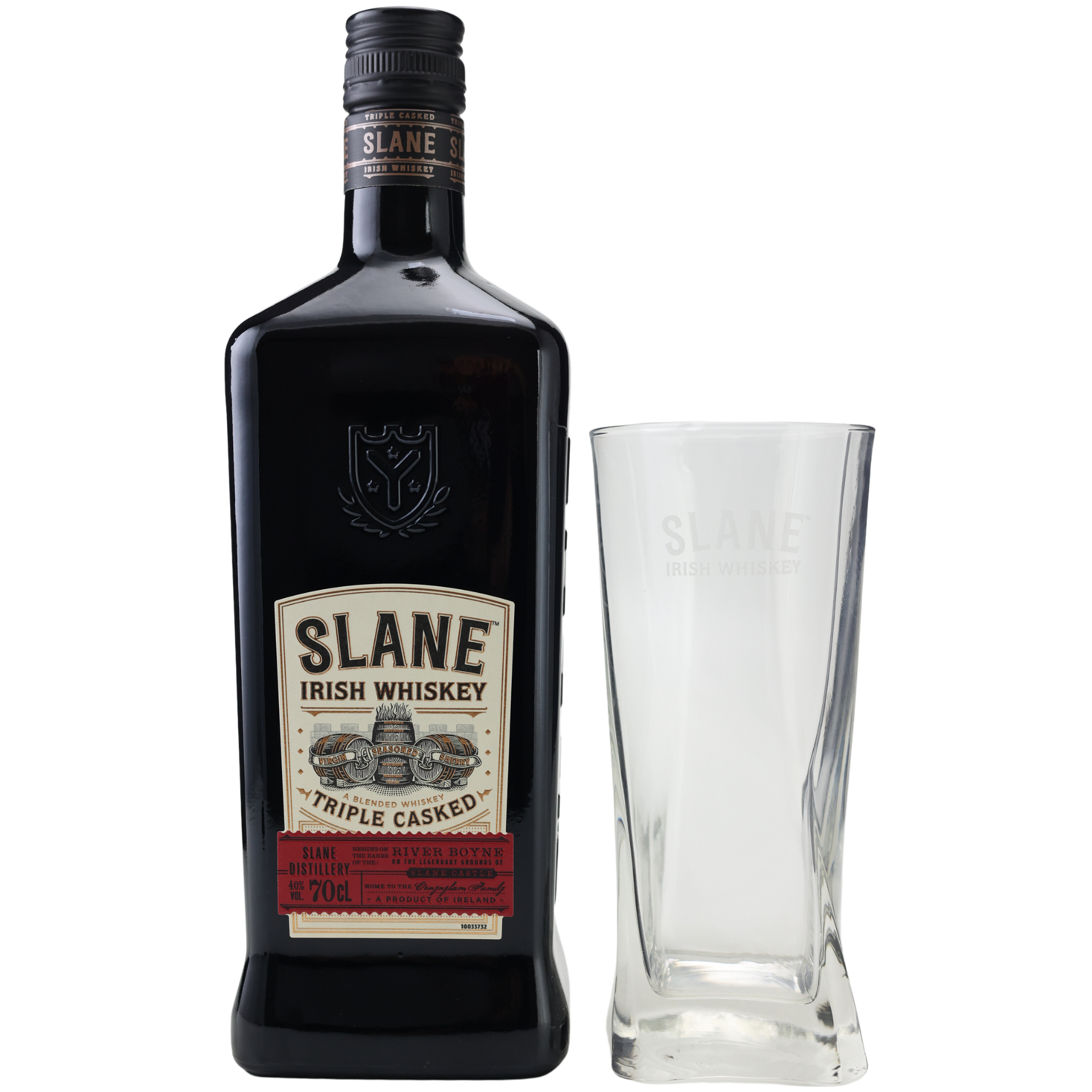 Slane Irish Whiskey 40% 0,7l + Glas