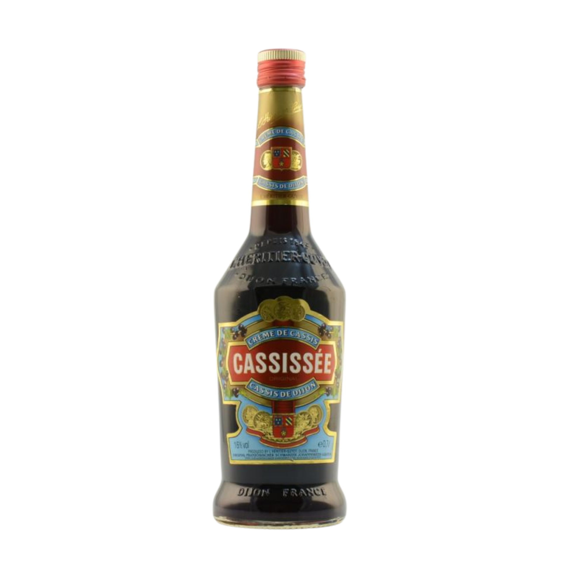 Cassissee Creme de Cassis schwarzer Johannisbeer Likör 16% 0,7l