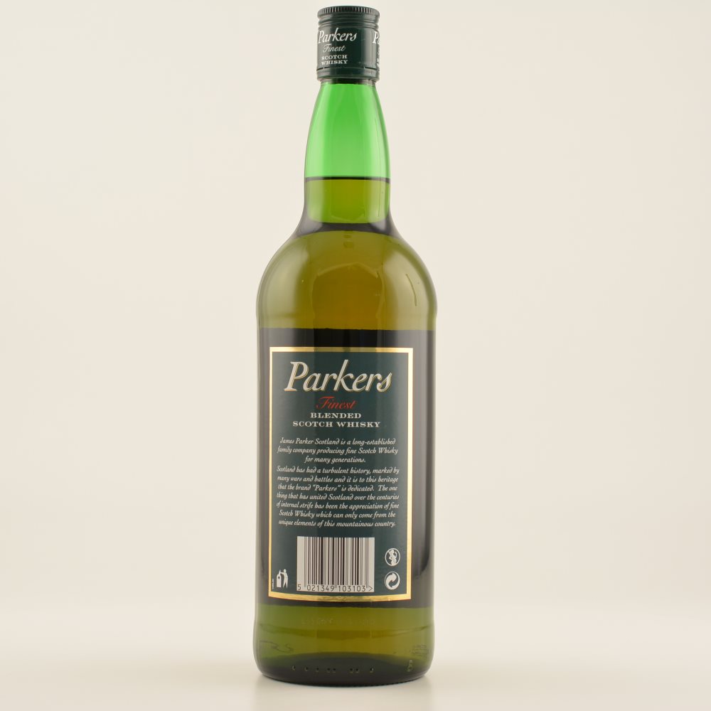 Parkers Finest Scotch Whisky 40% 1,0l