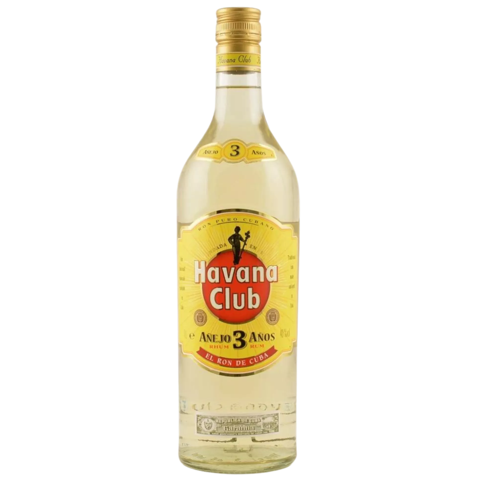 Havana 1,0l Anejo Club 40% Anos Rum 3