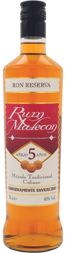 Malecon Rum Reserva 5 Jahre 40% 0,7l