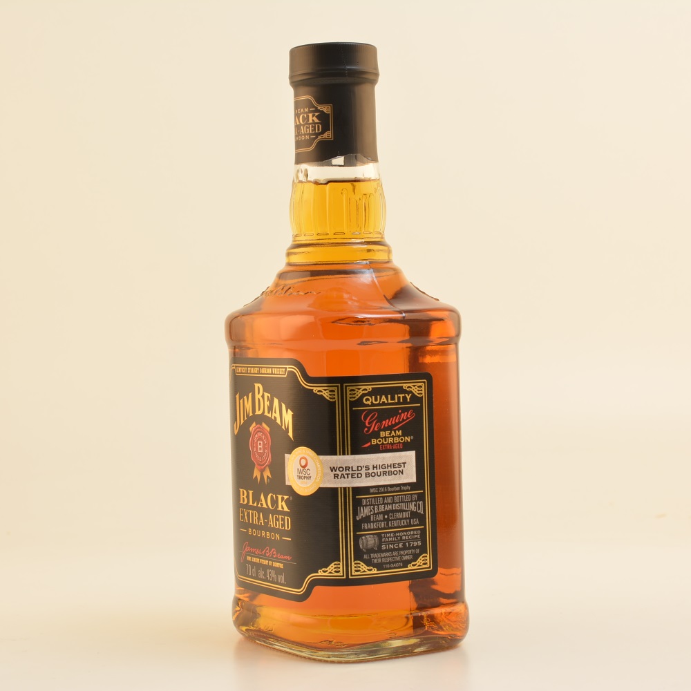 Jim Beam Black Label 6 Jahre Bourbon Whiskey 43% 0,7l