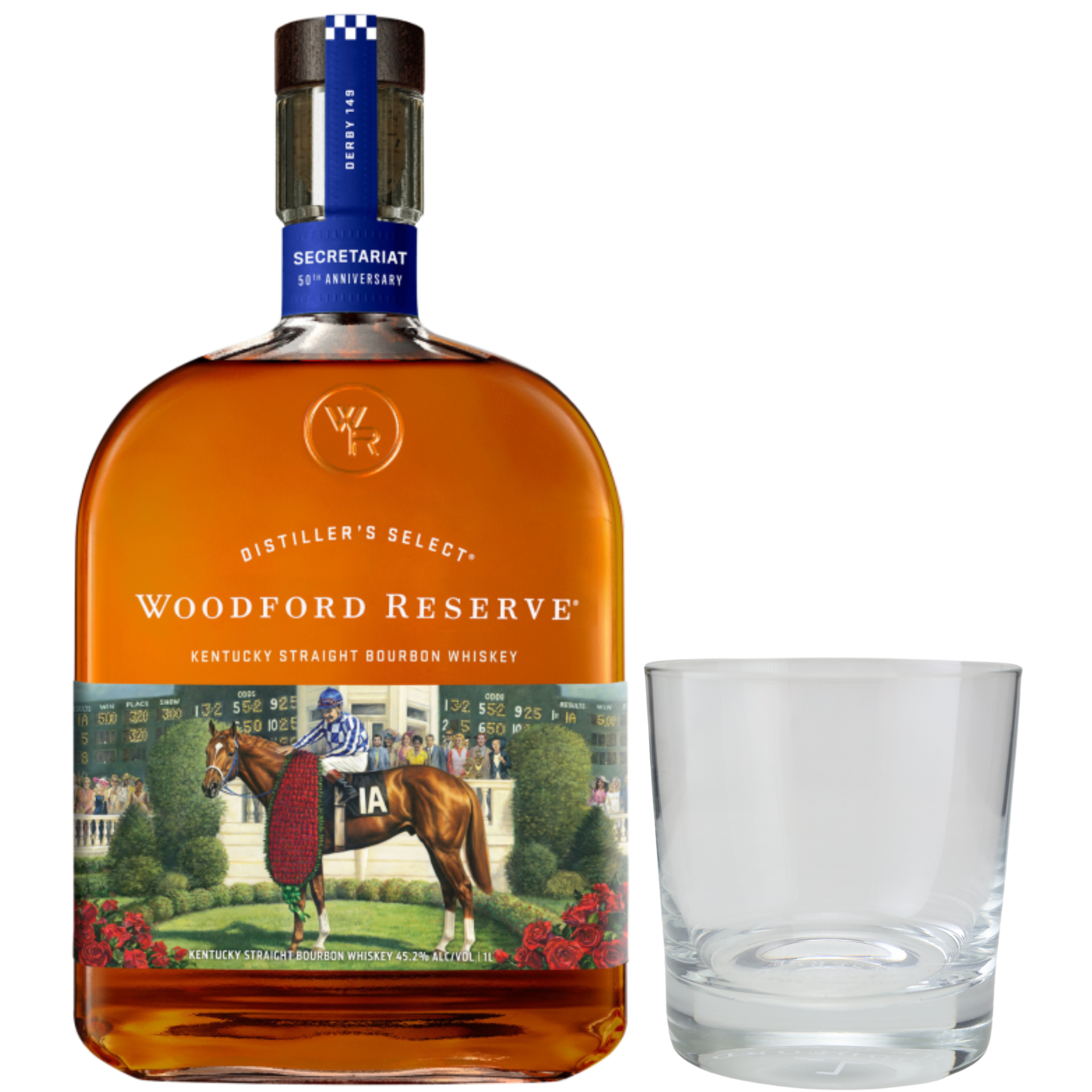Woodford Reserve Derby 2023 Whiskey 45,2% 1l + Tumbler