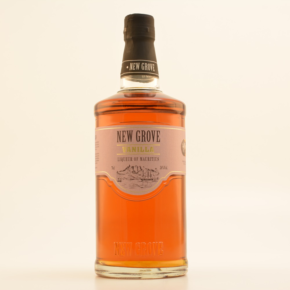 New Grove Vanilla Liqueur of Mauritius (Rum) 26% 0,7l