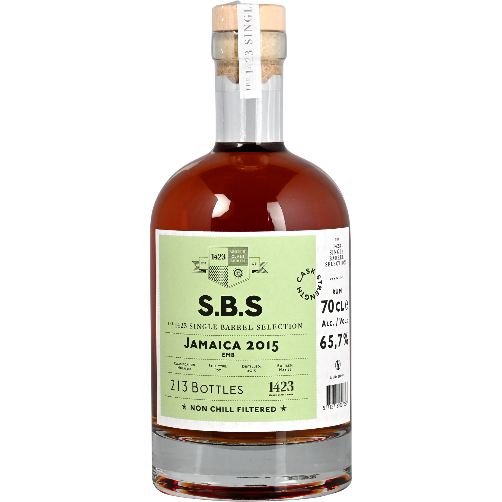 SBS Rum Jamaica 2015 EMB 65,7% 0,7l