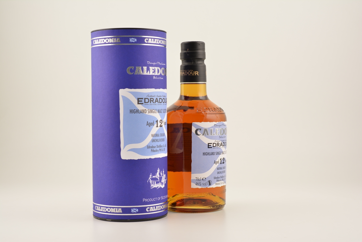 Edradour 12 Jahre Caledonia Highland Whisky 46% 0,7l
