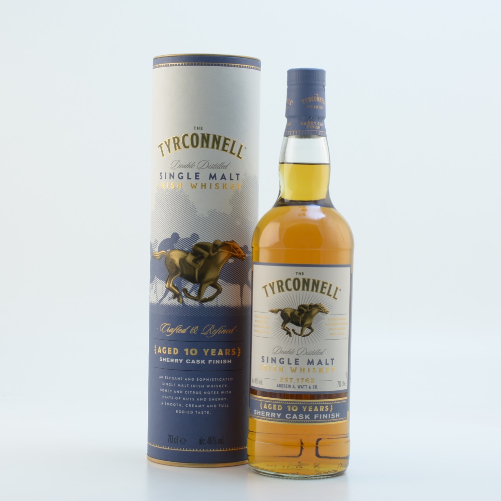 Tyrconnell 10 Jahre Single Malt Whiskey Sherry Finish 46% 0,7l