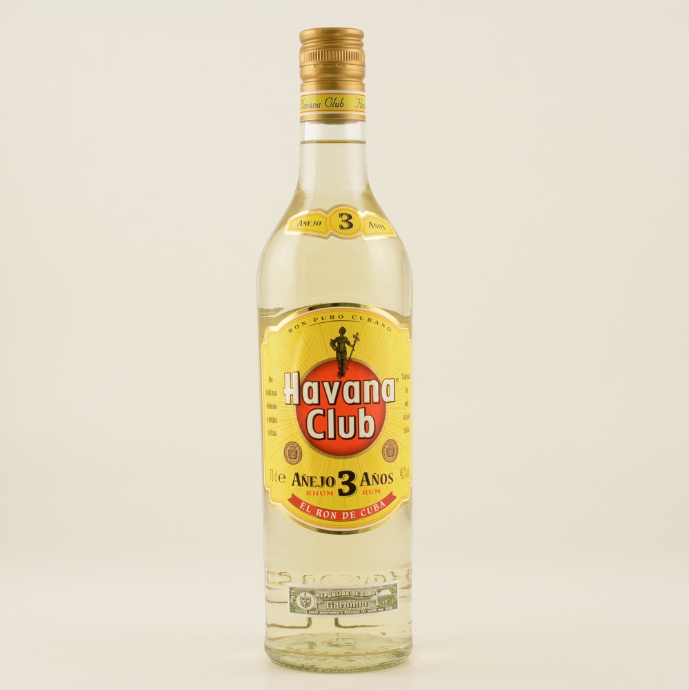 Havana Club Rum Anejo 3 Anos 40% 0,7l