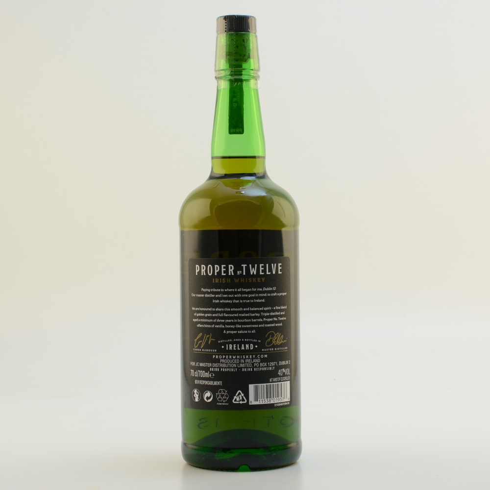 Proper Twelve Whiskey by Conor McGregor 40% 0,7l