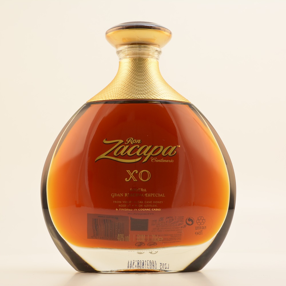 Ron Zacapa XO Centenario Solera Rum 40% 0,7l