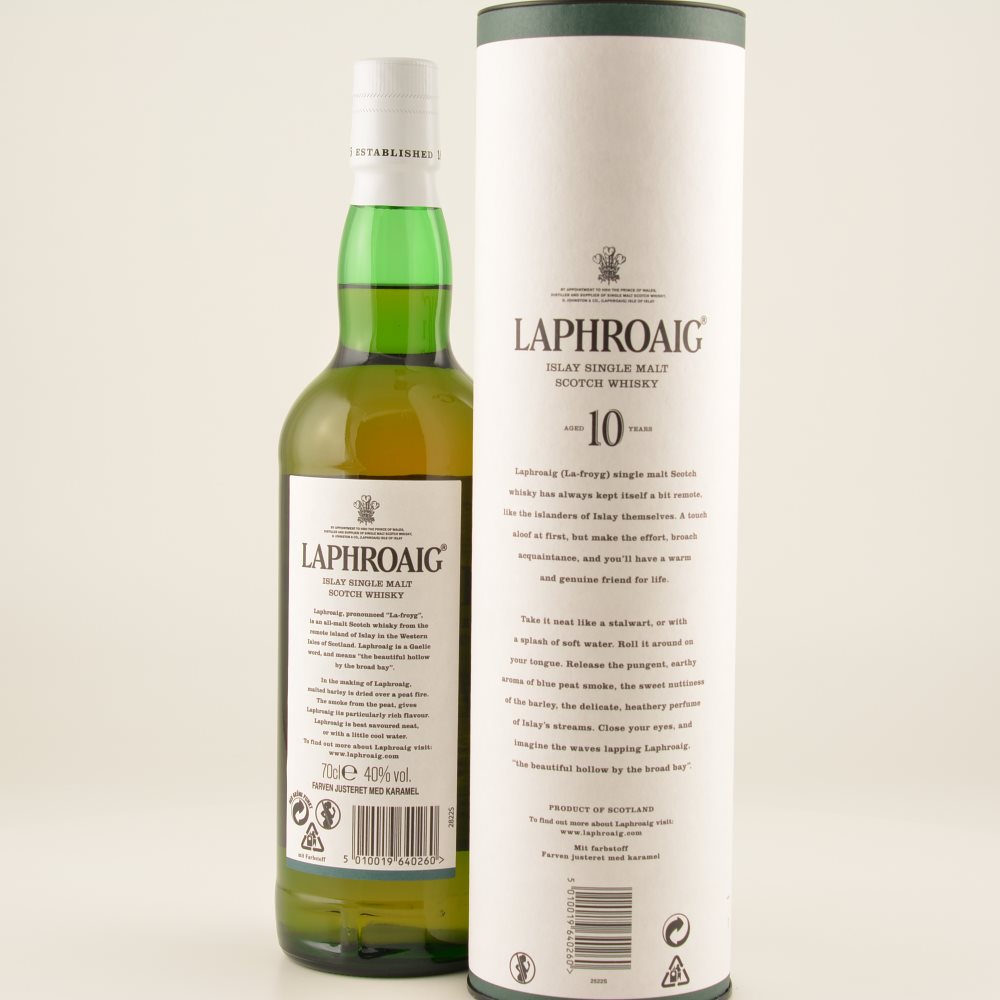 Laphroaig 10 Jahre Islay Whisky 40% 0,7l