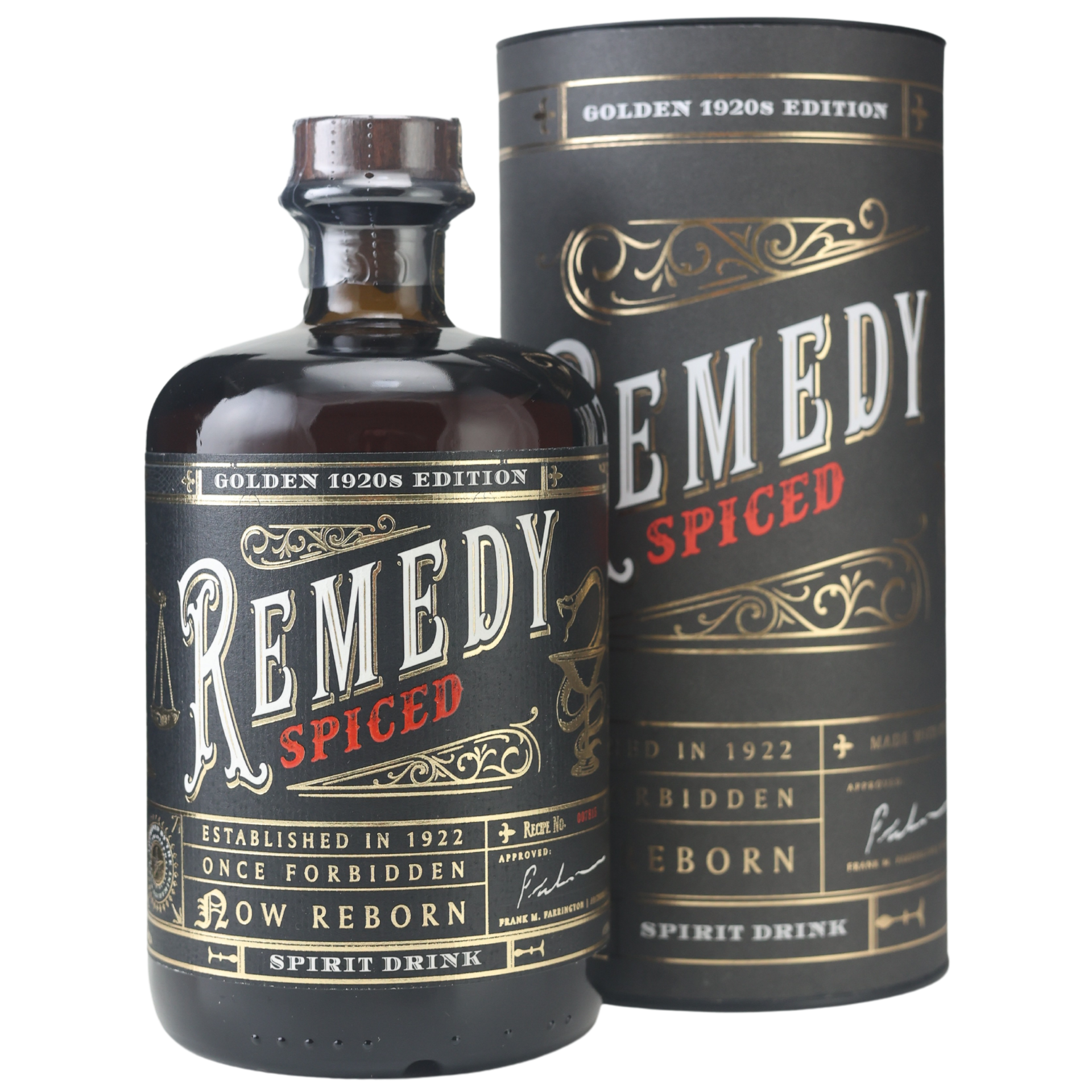 Remedy Spiced Golden 20´s Edition (Rum Basis) 41,5% 0,7l