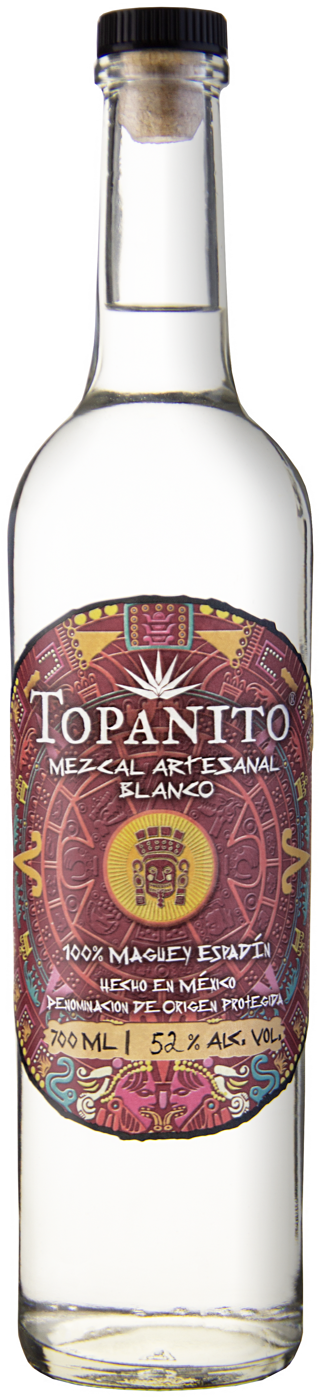 Topanito 100% Maguey Espadin Mezcal 52% 0,7l