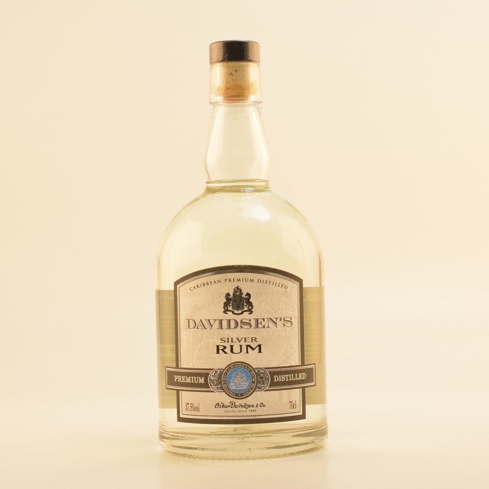 Davidsen´s Silver Caribbean Rum 37,5% 0,7l