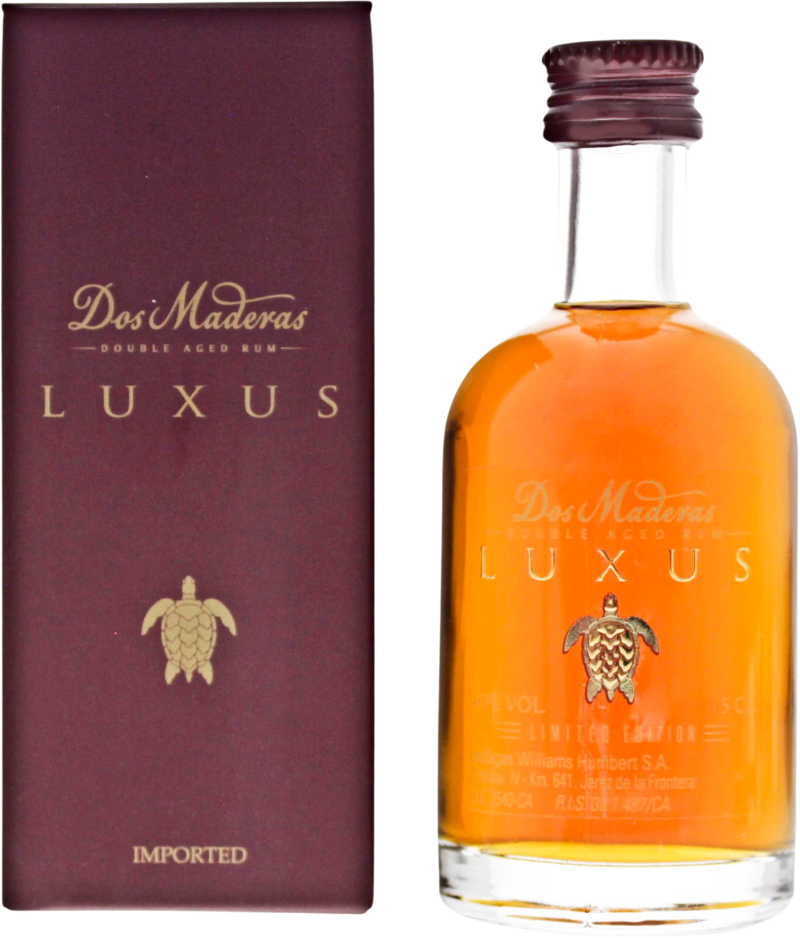Dos Maderas Luxus Rum (10+5) Mini 40% 0,05l