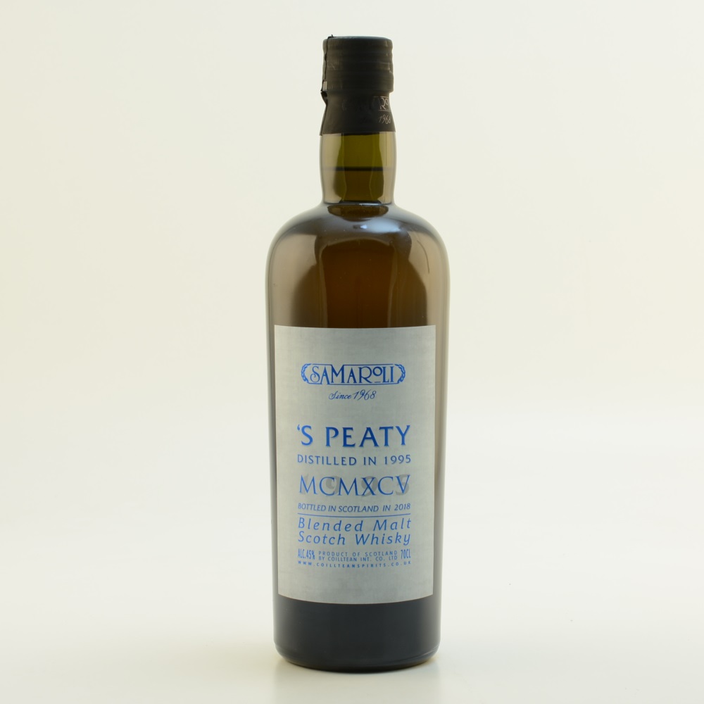 Samaroli 1995/2018 Peaty Blended Single Malt Whisky 45% 0,7l