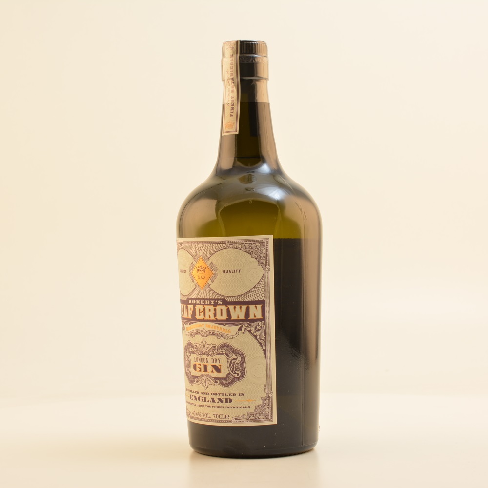 Rokeby's Half Crown London Dry Gin 40,6% 0,7l