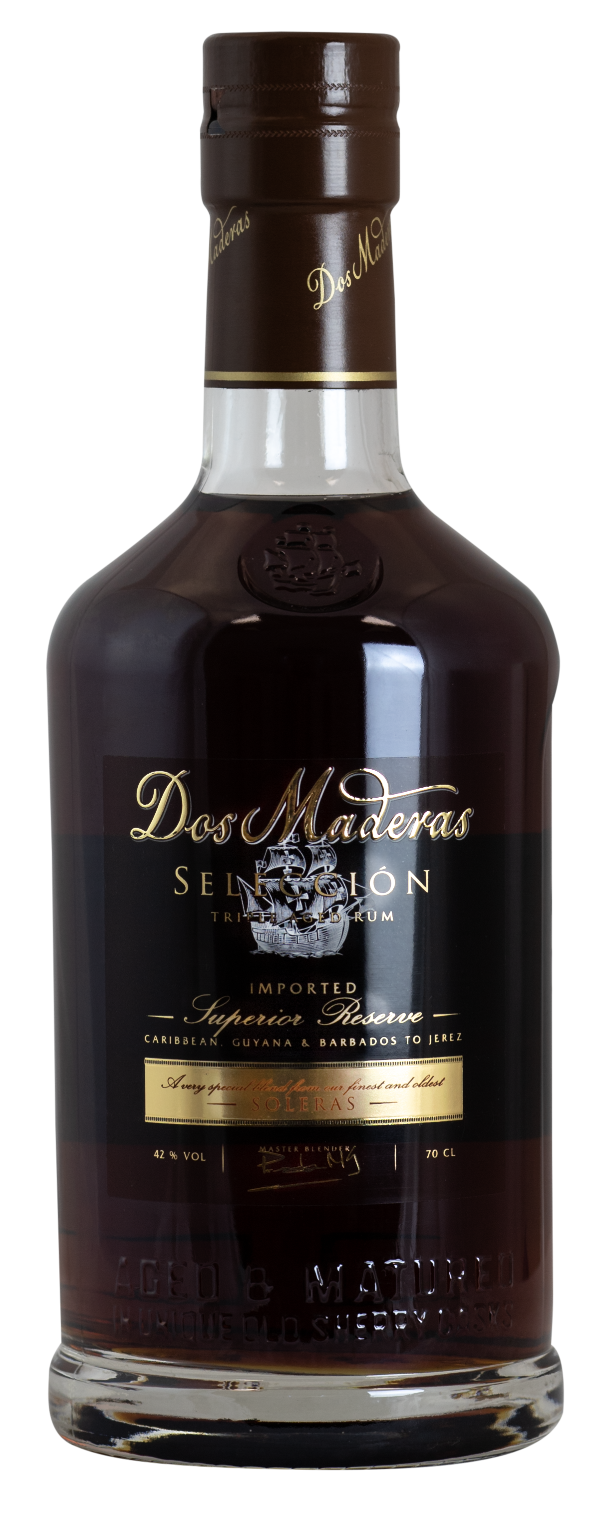 Dos Maderas Seleccion Superior Reserve Rum 42% 0,7l