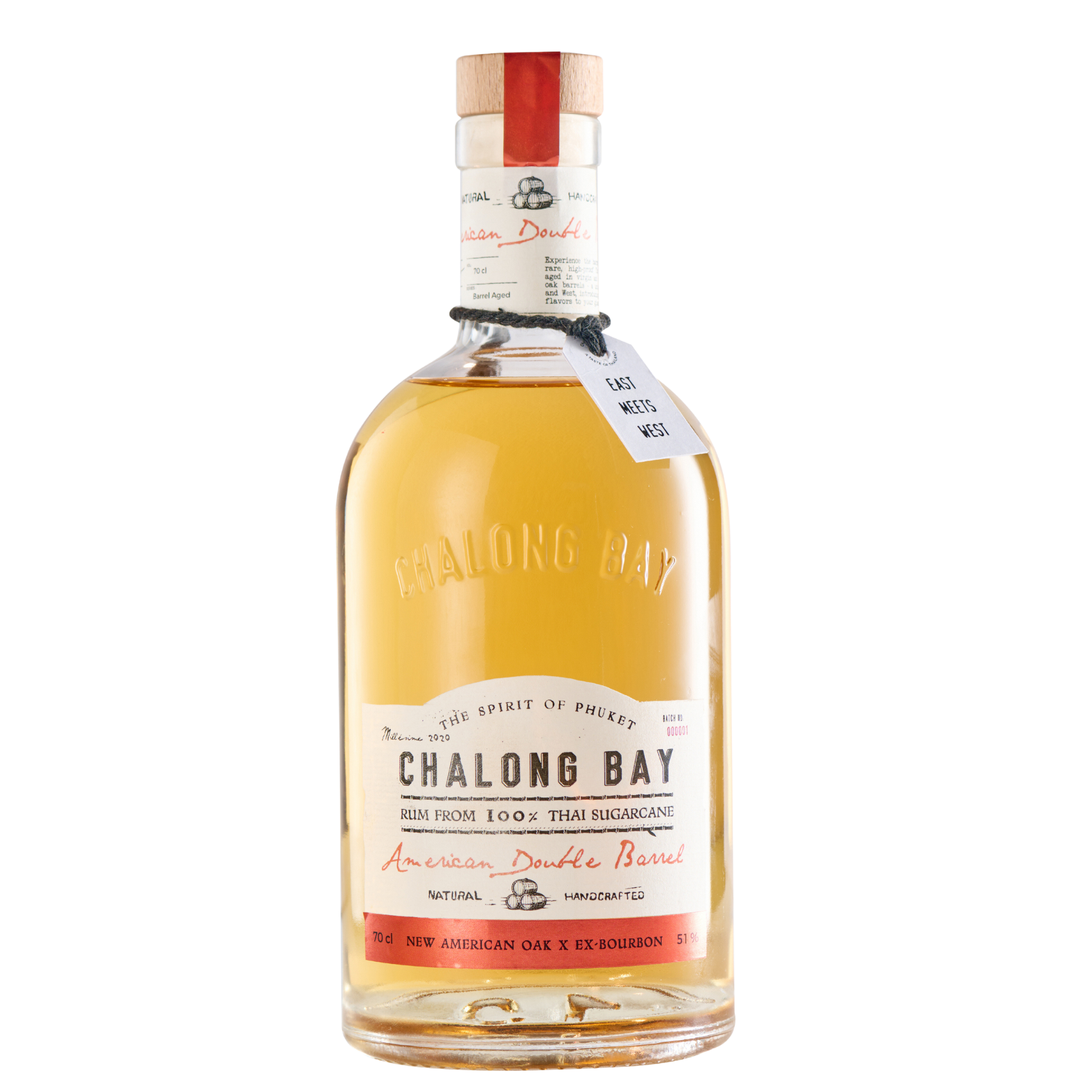 Chalong Bay Double Barrel Rum 51% 0,7l