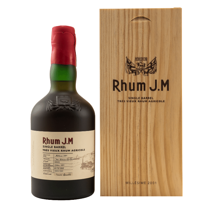 Rhum J.M Singel Barrel 2001 40,12% 0,5l