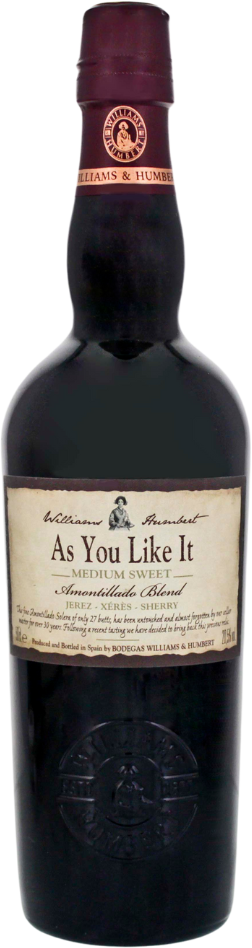 W&H Sherry As You Like It Medium Sweet 20,5% 0,5l