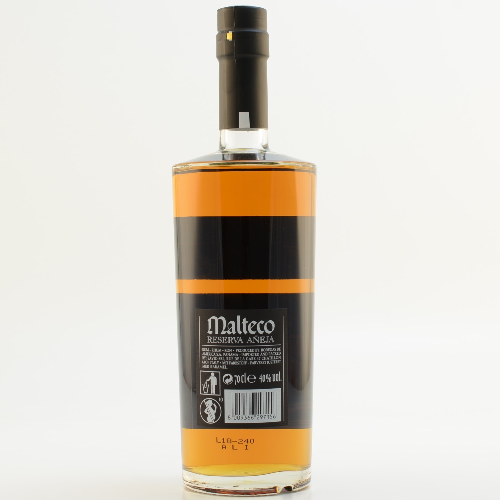 Ron Malteco Rum 10 Jahre 40% 0,7l