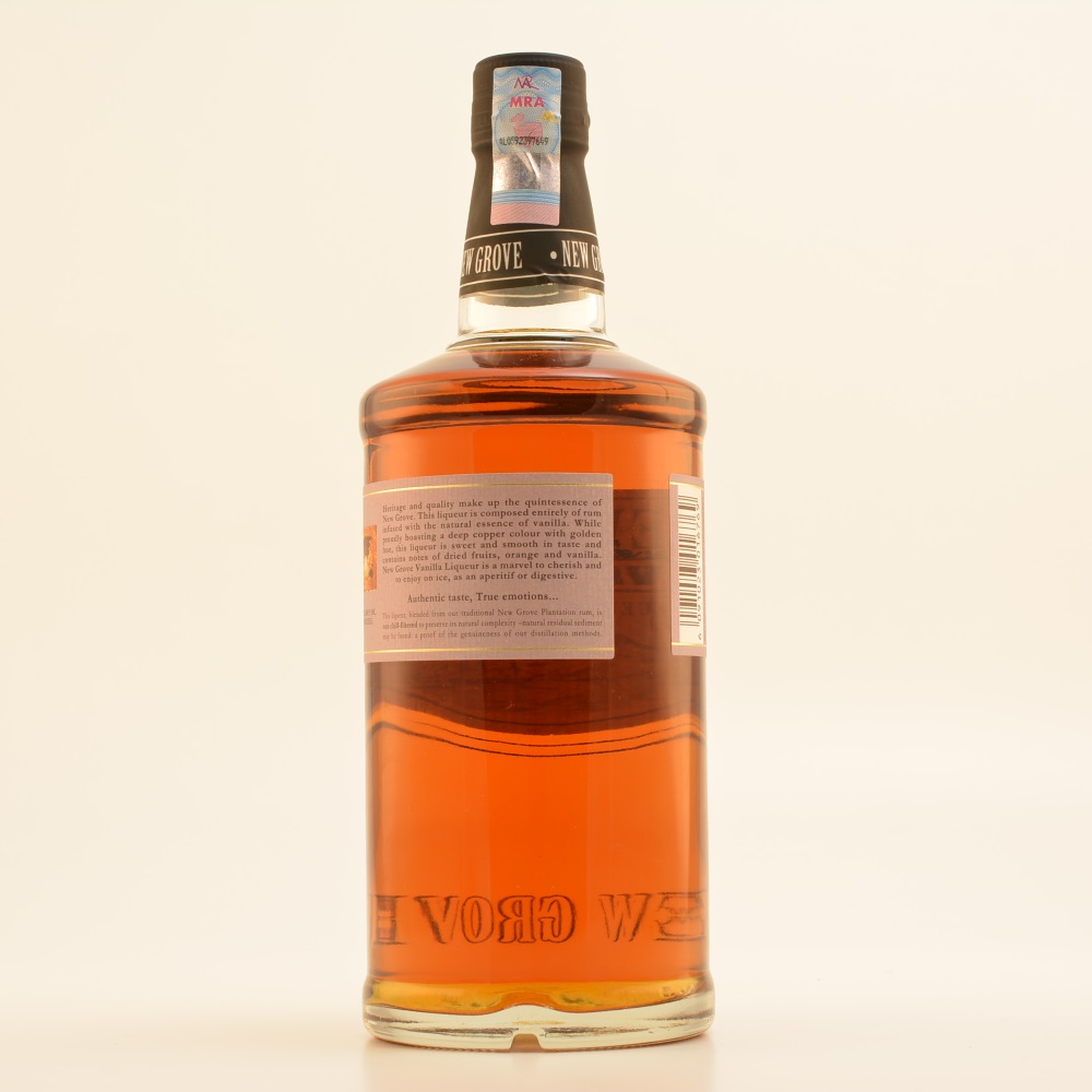New Grove Vanilla Liqueur of Mauritius (Rum) 26% 0,7l
