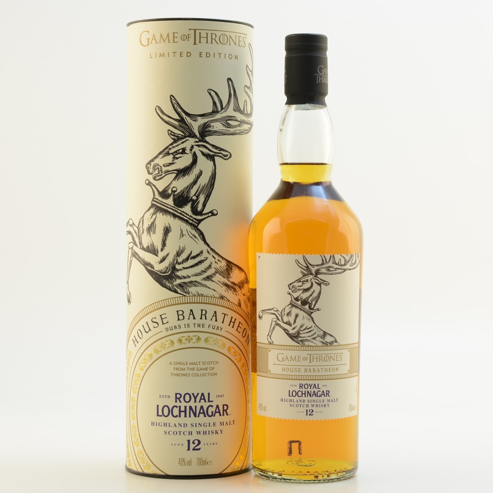 GoT House Baratheon Whisky Royal Lochnagar 12 Jahre 40% 0,7l