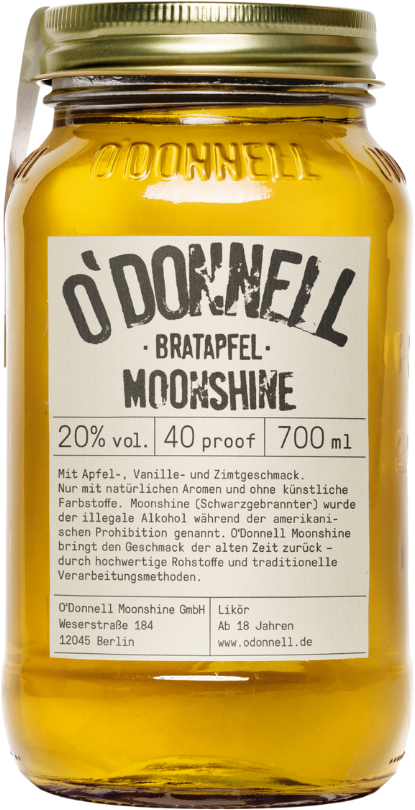 O'Donnell Original Moonshine Bratapfel 20% 0,7l