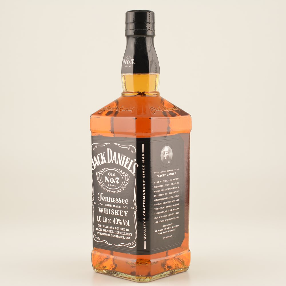Jack Daniels Tennessee Whiskey 40% 1,0l