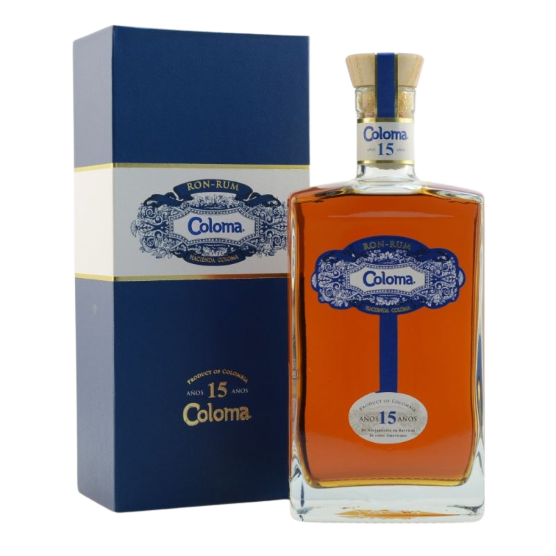 Hacienda Coloma 15 Jahre Rum 40% 0,7l