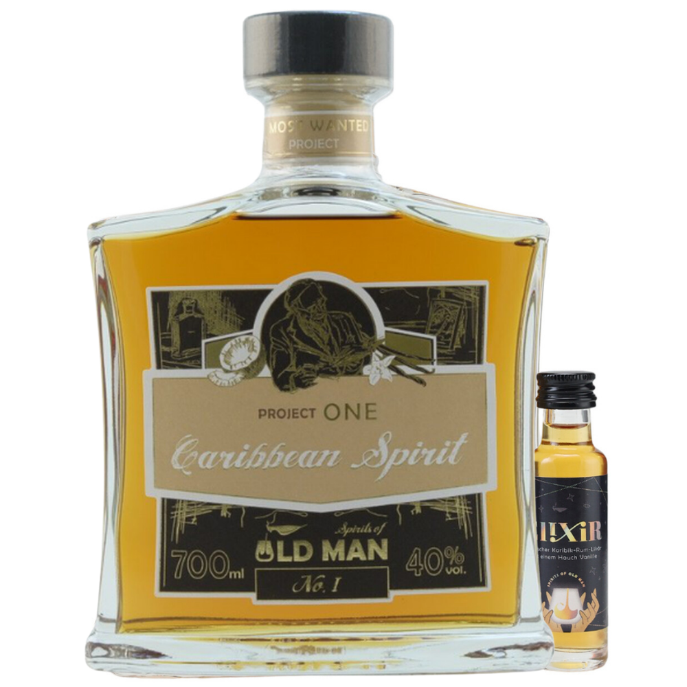 "Project One" (Caribbean Rum) by Spirits of Old Man + Gratis Elixir Mini