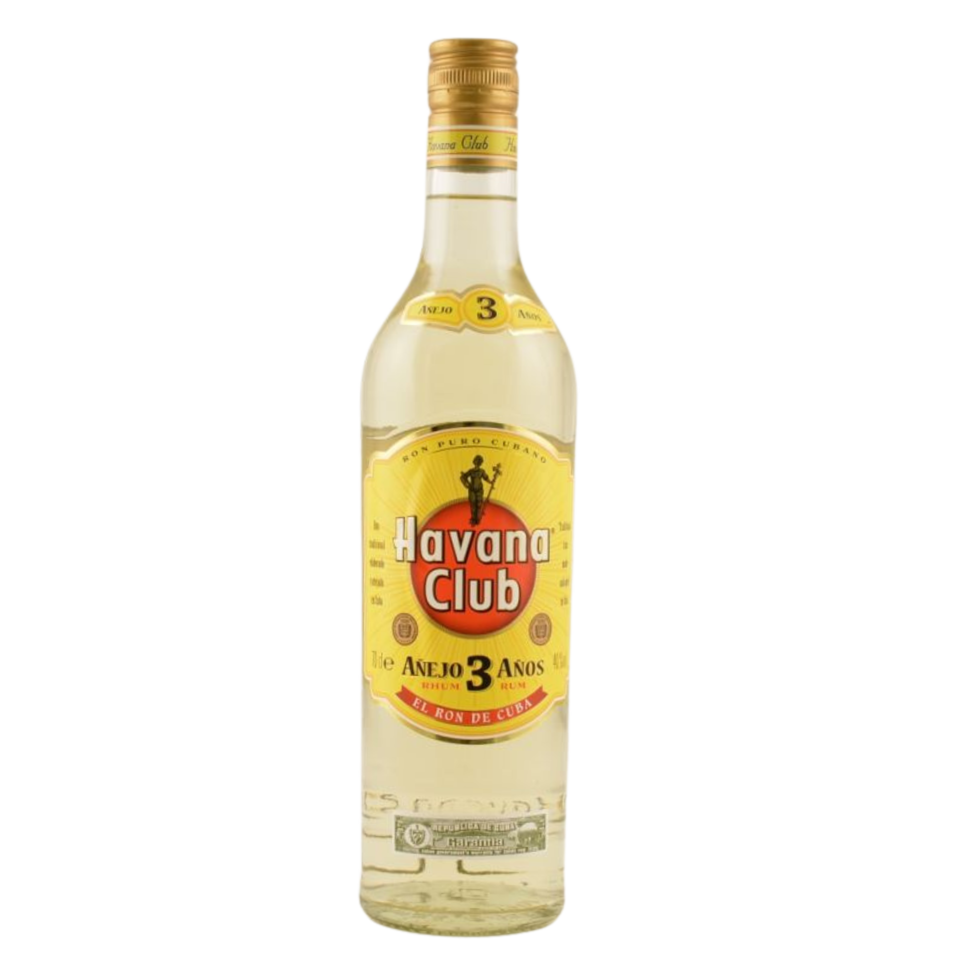 Havana Club Rum Anejo 3 Anos 40% 0,7l