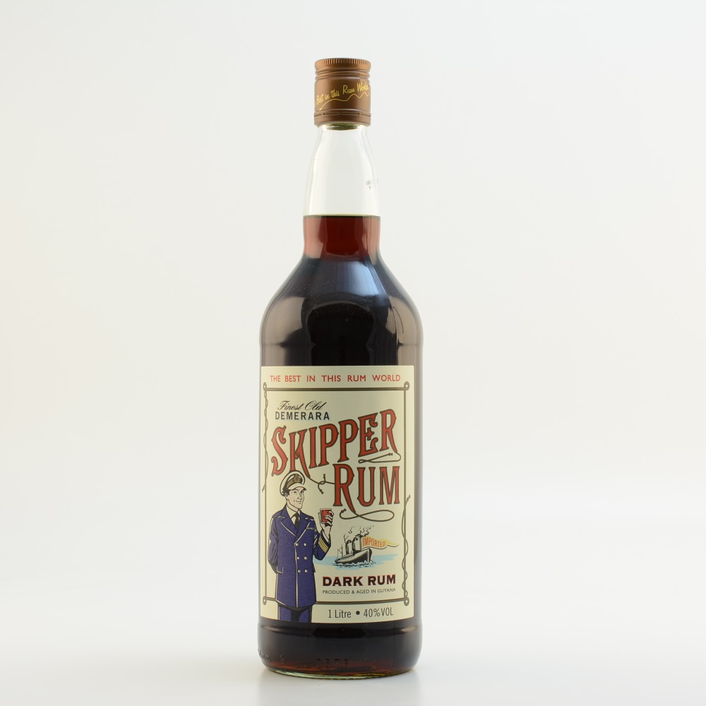 Skipper Demerara Rum 40% 1,0