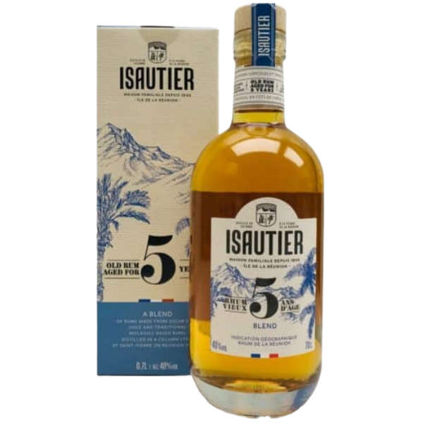 Isautier 5 Jahre Vieux Rum 40% 0,7l