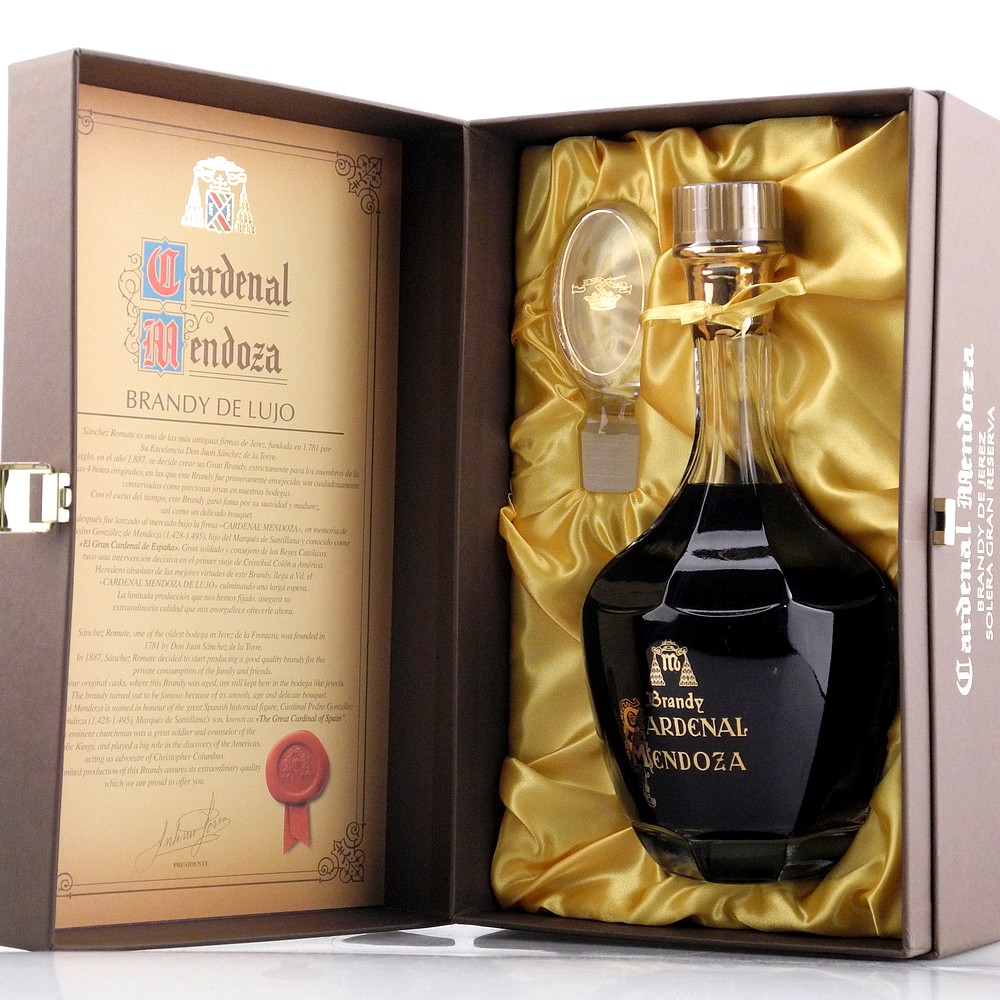 Cardenal Mendoza Gran Reserva Decanter Deluxe Brandy 40% 0,7l