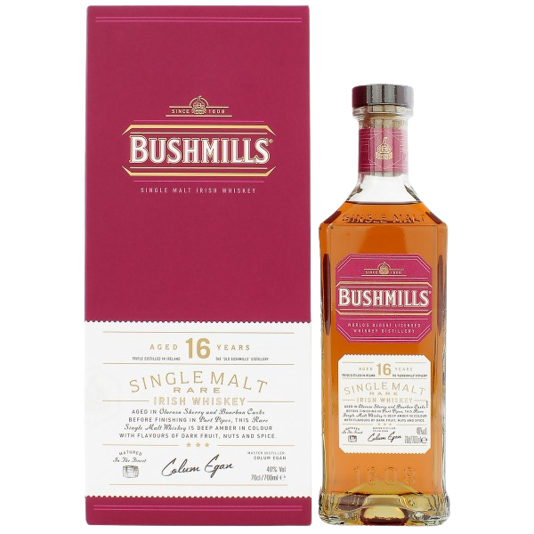 Bushmills 16 Jahre Three Wood Irish Whiskey 40% 0,7l