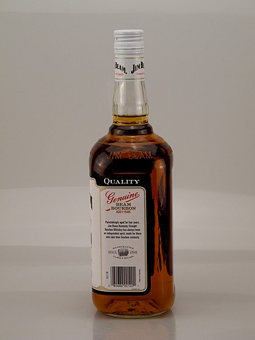 Jim Beam White Label Bourbon Whiskey 40% 1,0l