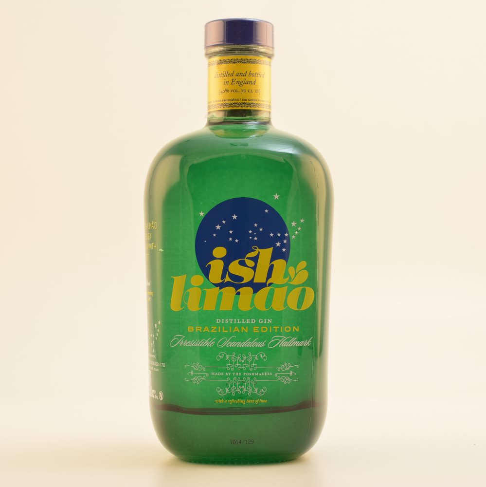 ISH Limao Gin Limited Brazilian Edition 40% 0,7l