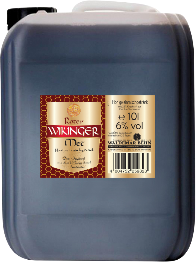 Roter Wikinger Met 10 Liter Kanister 6%