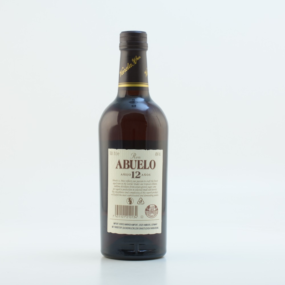 Abuelo 12 Jahre Rum 40% 0,7l
