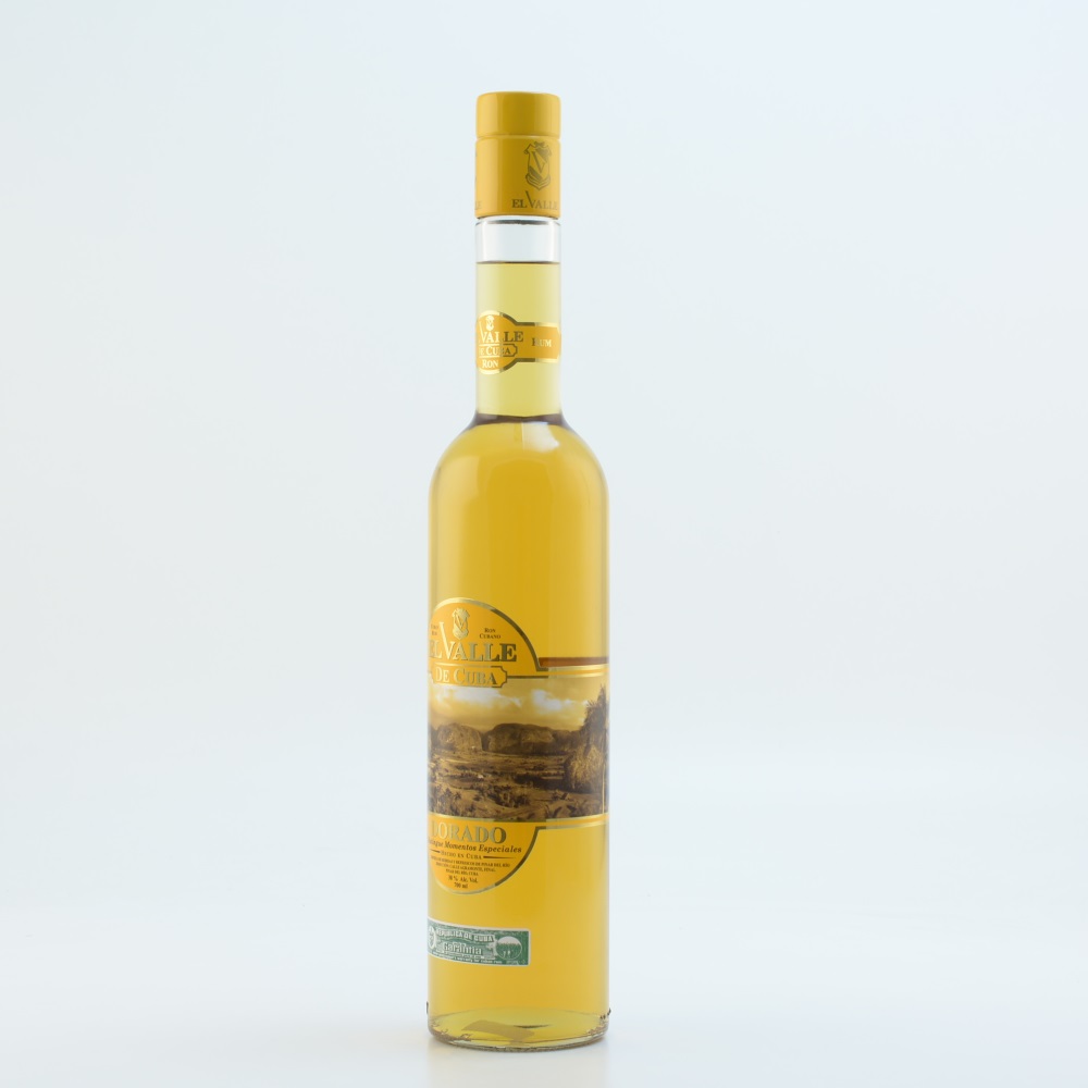 El Valle de Cuba Dorado Rum 38% 0,7l