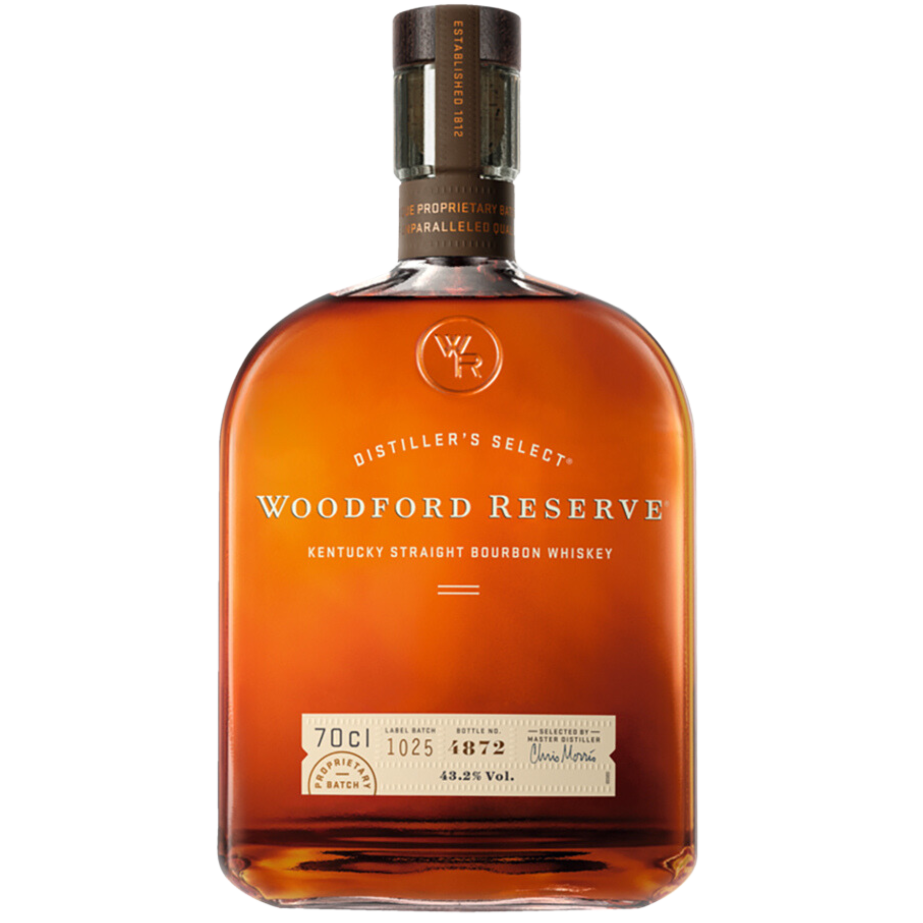 Woodford Reserve Distillers Select Bourbon Whiskey 43,2% 0,7l