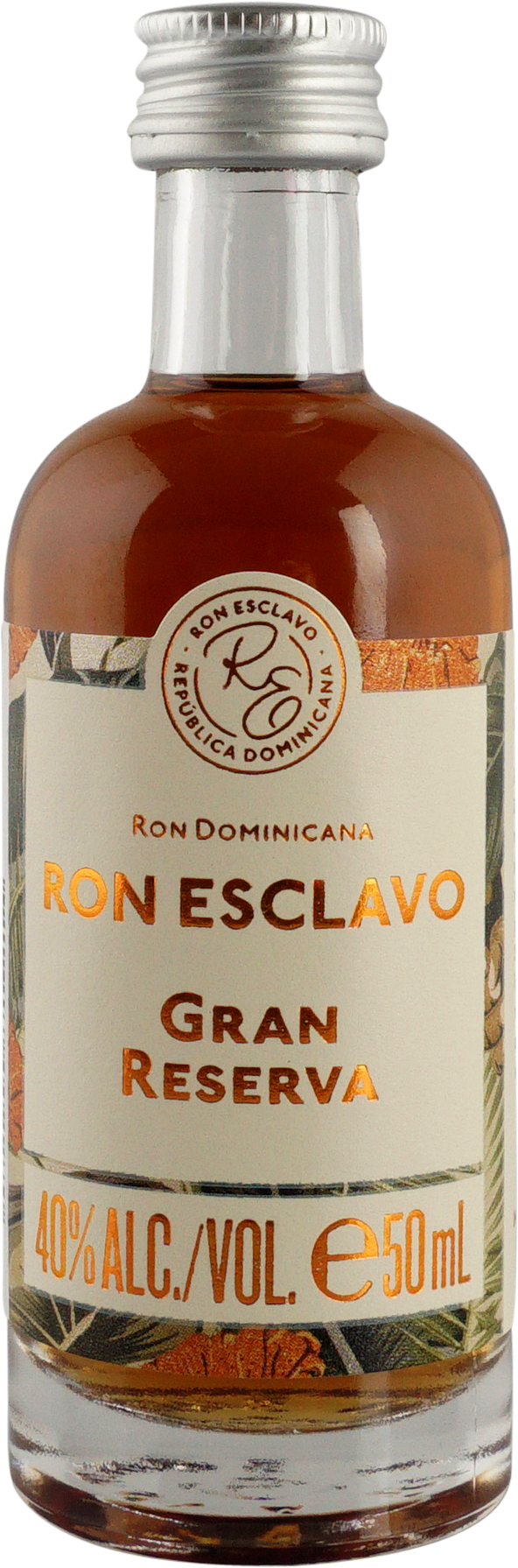 Ron Esclavo Gran Reserva Rum Mini 40% 0,05l