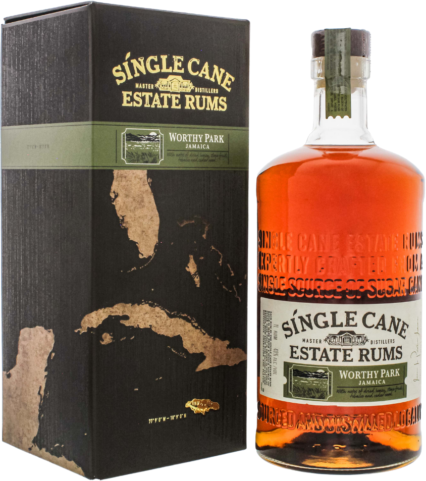Single Cane Estate Rums Worthy Park Jamaica 40% 1,0l